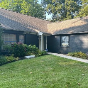 Fresh Exterior Brick Home Painting in Spruce Tree Road, Wayne, PA