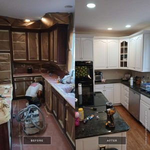 Elegant Cabinet Transformation in Sunrise Way, Jamison, PA