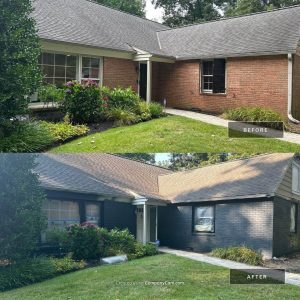 Before and After Exterior Painting Services in Wayne, PA.