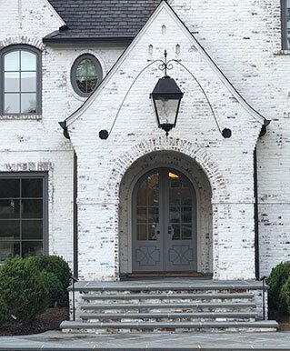 2 row style house
